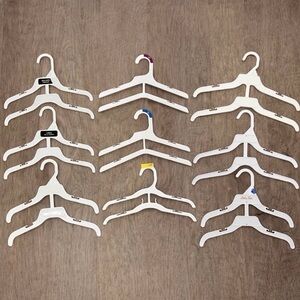 Lot of 9 Kids Double Top Outfit Hangers Retail Store Children’s Clothing Display